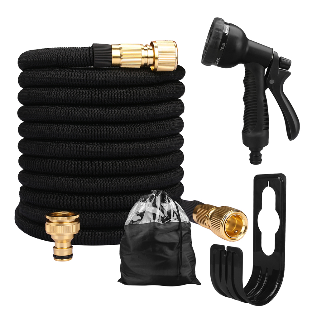 Flexible Hose Braided - Garden Water Hose Expandable Double Metal