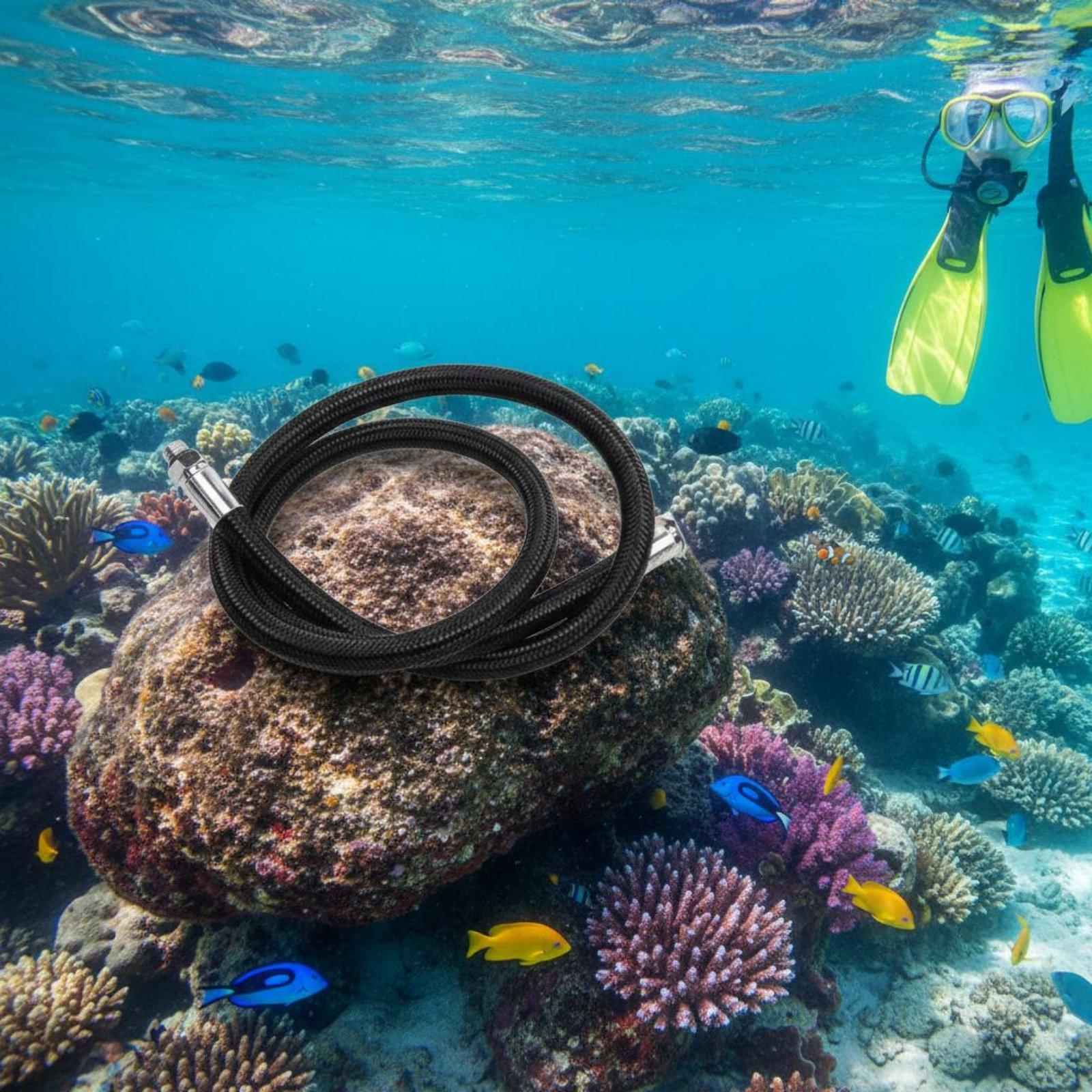 Flexible Hose Braided - Braided Scuba Hose Flexible Regulator Air