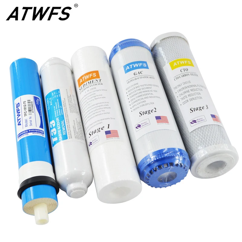 ATWFS 5 Stage Reverse Osmosis  - огляд і ціна Basin Mixer Cartridge