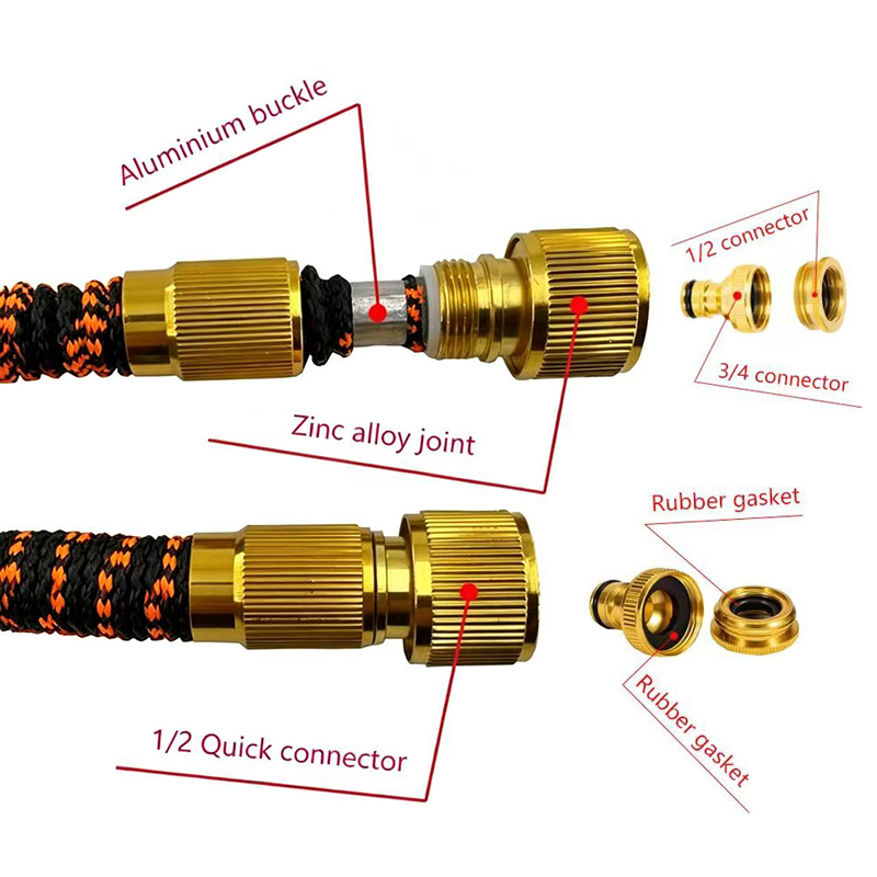 25FT-100FT Flexible Garden Hos - огляд і ціна Flexible Hose Braided