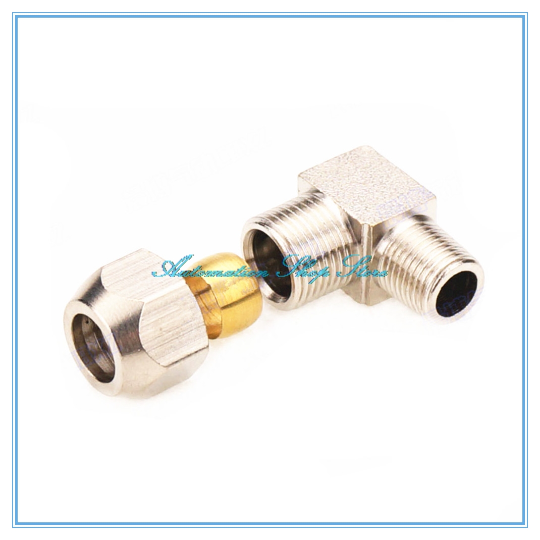 Pneumatic fittings Male Thread - огляд і ціна Compression Fitting Brass